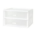 thumbnail image 2 of Clear Plastic Desktop Organizer Drawer with Transparent Cover for Stationery and Small Items, 2 of 6