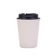 thumbnail image 1 of Cateissary Botella de bebida Taza de agua Taza térmica Mano de obra fina Oficina de interior de larga duración Jugo multipropósito Suministros Cocina y Comedor Blanco 350ml, 1 of 6