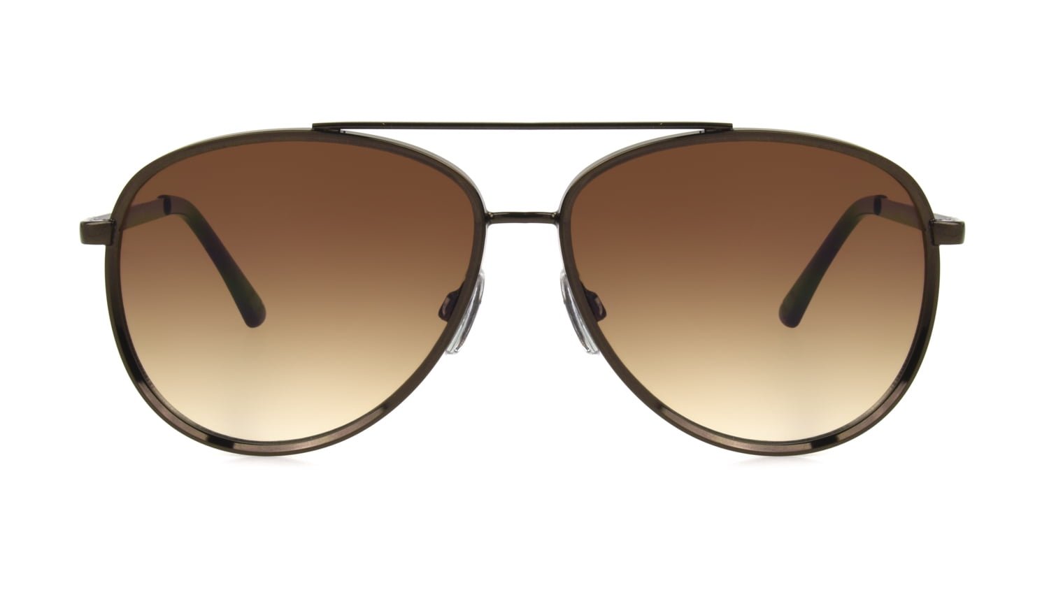 Foster Grant & Co Women's Aviator Bronze Sunglass