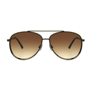 Foster Grant Premium Women's Aviator Sunglasses, Bronze