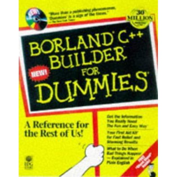 Pre-Owned Borland C++ Builder for Dummies (Paperback) 0764501968 9780764501968