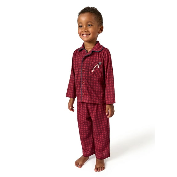 Modern Moments by Gerber Christmas Coat Set Pajama, 2-Piece, Sizes 12 Months - 5T