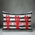 thumbnail image 3 of Creative Products Nautical Lobster 14x20 Spun Poly Pillow, 3 of 3
