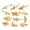 12Pcs B, variant on Almencla Mininature Animals Model Figurines Crafts Educational Learning Toys Simulation Animal Figures for Cognitive Toy Birthday Gift 6Pcs
