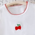 thumbnail image 4 of Toddler Girl Outfits Graphic Print Crew Neck Sleeveless Tank Top And Pleated Skirt 2 Piece Casual Wear Girls' Clothing Sets 3 Years-4 Years, 4 of 7