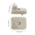 thumbnail image 2 of Nestingho Abrazadera Beige Para Sujetar Solar En Auto Con Y Ajuste, 2 of 6