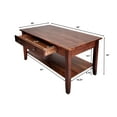 thumbnail image 5 of Casual Contemporary Living Solid Acacia Coffee Table - Mahogany, 5 of 9