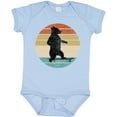 thumbnail image 3 of Inktastic Skateboard Bear Retro Sunset Boys or Girls Baby Bodysuit, 3 of 5