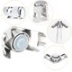 thumbnail image 5 of Pack de 2 tapones para botellas de champán de acero inoxidable., 5 of 7