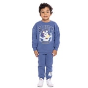 Bluey Toddler Girls Graphic Sweatshirt and Joggers Set, 2-Piece, Sizes 12M-5T