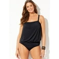 thumbnail image 3 of Swimsuits for All Bandeau Blouson Tankini Set, 3 of 5