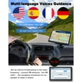 thumbnail image 3 of OHREX Navegación GPS para camiones con Bluetooth GPS de 7 pulgadas para conductores de camiones Sistemas de navegación GPS para camioneros comerciales Actualizaciones de mapas gratuitas de por vida, 3 of 8