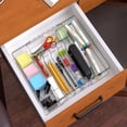 thumbnail image 3 of Ywmsfl Kitchen Utensils and Silverware Organizers Multiple Compartment Cutlery Drawer Tray Sturdy Kitchen Tablewares Organizers, 3 of 8