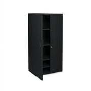 OfficeWorks Resin Storage Cabinet 36w x 22d x 72h, Black