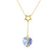 thumbnail image 5 of Collar Elegante Del Colgante de Amor Collar de Joyería de - Oro Yinane Collar con colgante de corazón de plata, 5 of 8