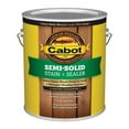 thumbnail image 2 of 1109610 STAIN DSF REDWOOD GAL Cabot Semi-Solid Tintable Redwood Oil-Based Alkyd Deck and Siding Stain 1 gal (Pack of 4), 2 of 5