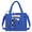 Blue, variant on SUOSDEY Corduroy Tote Bag with Laptop Compartment&Cup Holder,Multipocket Work Tote for College,Teacher,Travel Crossbody Handbag