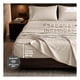 thumbnail image 5 of Set Edredón Individual + Funda De Almohada + Sábanas 5 Pzas Real Textil Blanco - Beige, 5 of 8