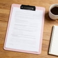 thumbnail image 4 of Fufafayo A5 Clipboard, Thickened Foam Board With Plastic Clip, Rigid Writing Surface for Study Office Study, Color-Coded Document Organizer for Notes Paper Forms, 4 of 6