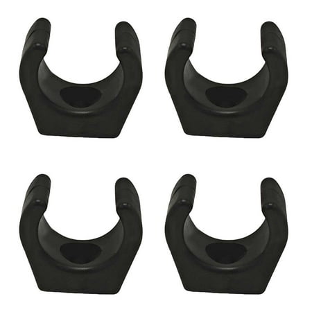 CENL Boat Stowage Clips 4pcs Plastic Holder for Fishing Rod Paddle For 1 Inch Dia