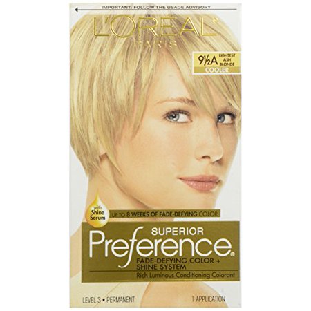 2 Pack L Oreal Superior Preference 9 1 2a Lightest Ash Blonde