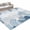 Blue, variant on Area Rugs 3'x5', Summer Weeping Corals Carpet Runner Indoor Outdoor Rugs Home Decor Aesthetic, Coastal Beach Starfish Conch Lake Blue Non Slip Mats Washable Accent Rug for Living Room Bedroom