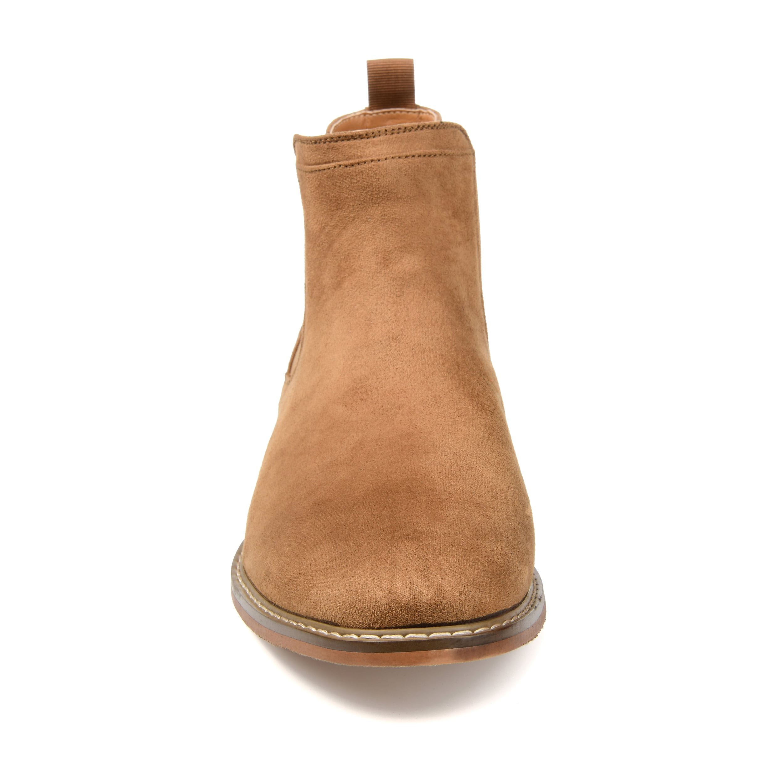 Vance Co. Mens Marshall Wide Width Tru Comfort Foam Pull-on Round Toe Chelsea Boot