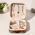 thumbnail image 6 of Cupid Jewelry Display and Organizer: Portable Square Travel Case for Rings, Earrings, Necklaces, Bracelets - Suitable for Girls and Women, 6 of 6