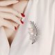 thumbnail image 5 of Broches de lujo para mujer, alfileres de solapa con orejas de trigo delicadas a la moda, broche creativo, accesorios de ramillete para vestido elegante, joyería de moda, 5 of 5