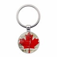thumbnail image 1 of Canadian Souvenir Keychain Durable Metal Carabiner Clip For Keys Luggage Backpack And Giving, 1 of 4
