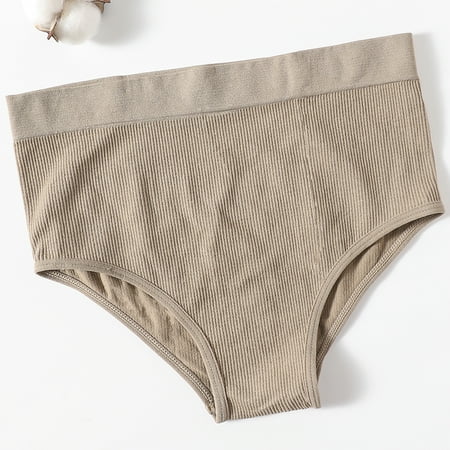 Women High Waist Panties Briefs Seamless Female Underpants Shapewear Underwear Sexy Lingerie Tummy Control Comfort Panties