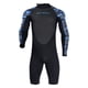 thumbnail image 2 of Traje de neopreno de 2 mm para hombre, traje corto que mantiene el traje húmedo cálido para pesca submarina y natación L, 2 of 8