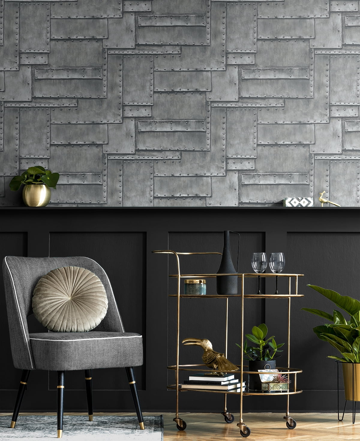 NextWall Fuselage Panel Peel and Stick Wallpaper