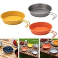 thumbnail image 4 of Assiette de Camping Extérieure Gobelet en Acier Inoxydable avec Poignée pour Camping Pique-Nique 280 ml, 4 of 9