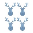 thumbnail image 1 of Ounissouiy Paquete de 4 soportes para vajilla de Navidad, bolsa de decoración para de fiesta, comedor, Bar, cafetería, cubiertos, dulces, Kits de decoración para fiestas, 1 of 6