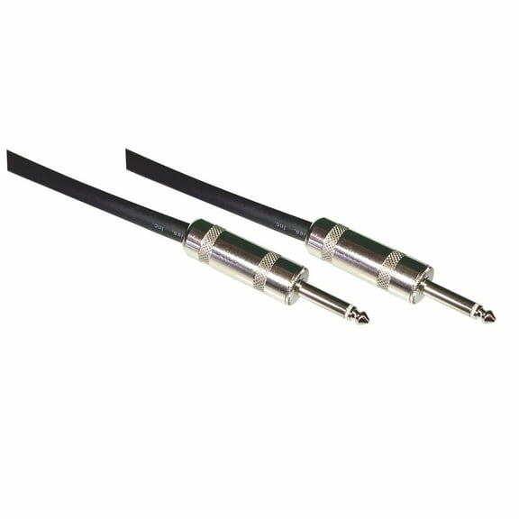 1/4 inch to 1/4 inch 2 Conductor, 12 awg Pro Audio Speaker Cable