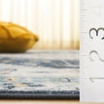 thumbnail image 5 of SAFAVIEH Bayside Sherwood Oriental Polyester Area Rug, Navy/Blue, 9' x 12', 5 of 11