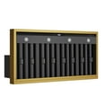 thumbnail image 4 of 48 in. 800 CFM Wall Mounted Range Hood in Titanium Stainless Steel with Gold, 4 of 7