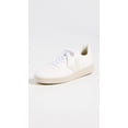 thumbnail image 2 of Tenis Veja V-10 de piel sintética extra blanca con cordones para mujer, 2 of 4