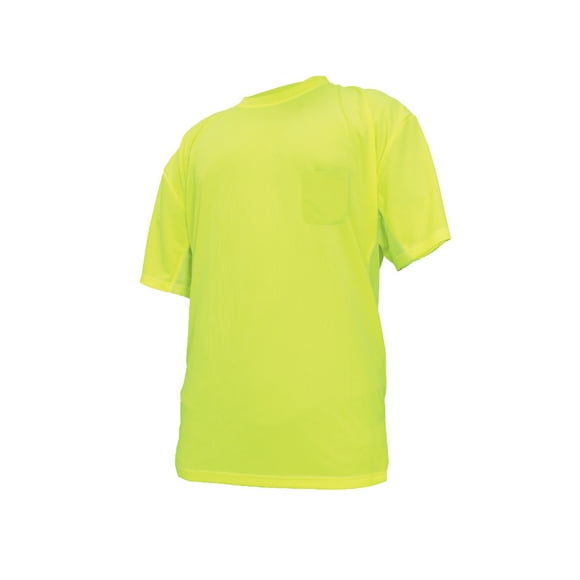 Playera Industrial Manga Corta Alta Visibilidad P/Trabajo Dry Fit Sport, General Electric, Talla G