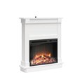 thumbnail image 1 of Ameriwood Home Ellsworth Fireplace with Mantel, Natural, 1 of 9
