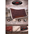 thumbnail image 4 of Horse 28"x30" Western Contoured Faux Fur Padded Saddle Pad Brown 39143BR, 4 of 4