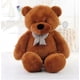 thumbnail image 1 of Peluche gigante de peluche de algodón suave con forma de oso de peluche, 120 cm, color marrón, 1 of 2