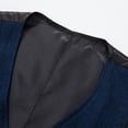thumbnail image 6 of SDNall Waistcoat for Men Suit for Man Fashion Retro Have Pockets Single-Breasted V-Necktops Blouse Vintage Clothes Men (Blue Sizes:S-2XL), 6 of 9