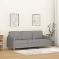 thumbnail image 6 of vidaXL Sofa Chair Living Room Accent Upholstered Chair with Armrest Fabric, 6 of 23