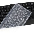 thumbnail image 5 of Dww-1 Pcs Protection Clavier Silicone Protection Clavier Film Transparent de Protection du Clavier pour Clavier D'ordinateur de Bureau, 5 of 5