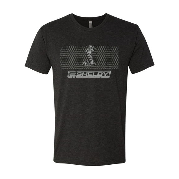Wild Bobby Ford Shelby Diamond Grille Cobra Logo Men Premium Tri Blend Tee