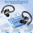 thumbnail image 3 of Auriculares inalámbricos Hupoaf H87 Bluetooth 5.4 IP7 resistentes al agua, 3 of 7