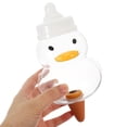 thumbnail image 4 of Bulbo de riego automático en forma de pato, globo de riego para plantas de jardín, gotero con bufanda y sombrero, 4 of 5