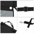 thumbnail image 3 of Unique Bargains 1 Pc Durable Car Seat Cover for Pet Fold Breathable Mesh Black, 3 of 5